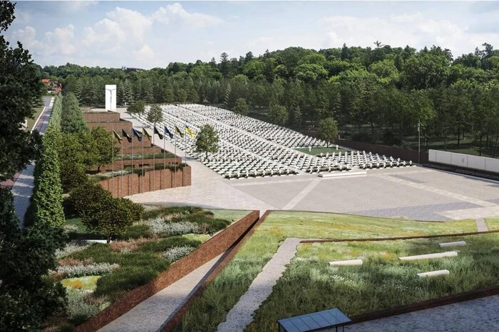Lviv presented the updated project of the Heroes of Ukraine memorial (photo)
