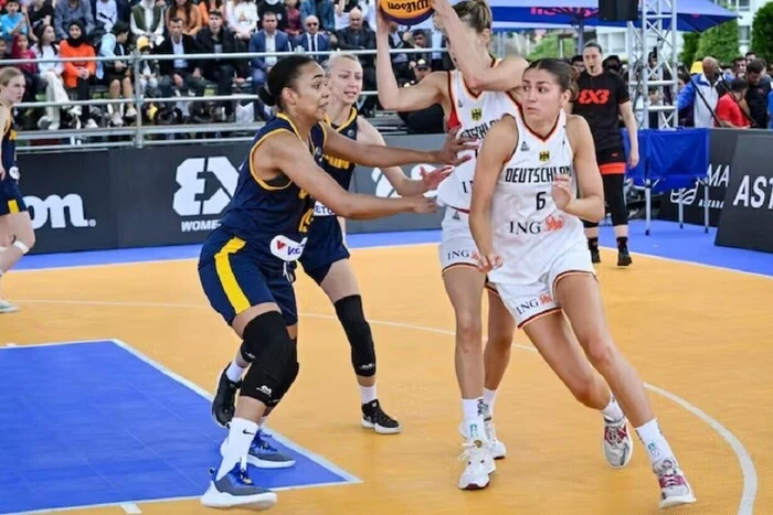 Die ukrainische Frauen-Nationalmannschaft im 3x3 Basketball hat ihre Gegner bei der Weltmeisterschaft erfahren