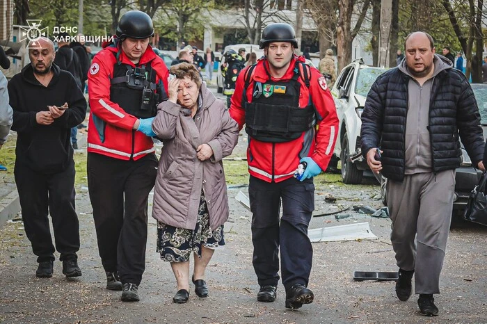 Сліди насильства в Харкові