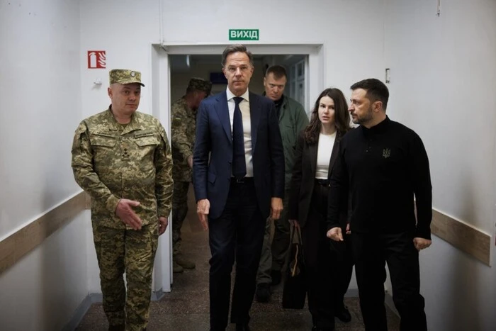 Зеленський і Рютте відвідали поранених захисників