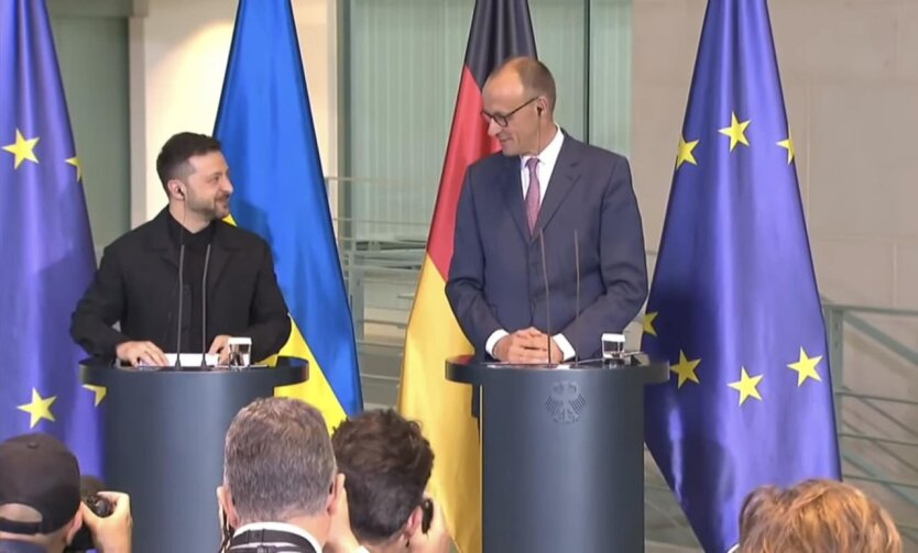 Merz hat versprochen, der Ukraine zu helfen, eigene Langstreckenwaffen zu entwickeln und 'Nord Stream 2' zu blockieren
